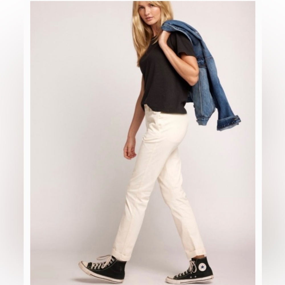 Current/Elliott “Buddy Trouser” – Dirty White – Size 29 in excellent condition